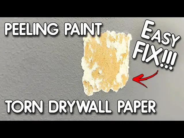 How to Fix Peeling Paint on Drywall