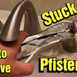 How to Remove a Stuck Faucet Handle