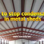 How to Stop Condensation on a Metal Shed Roof
