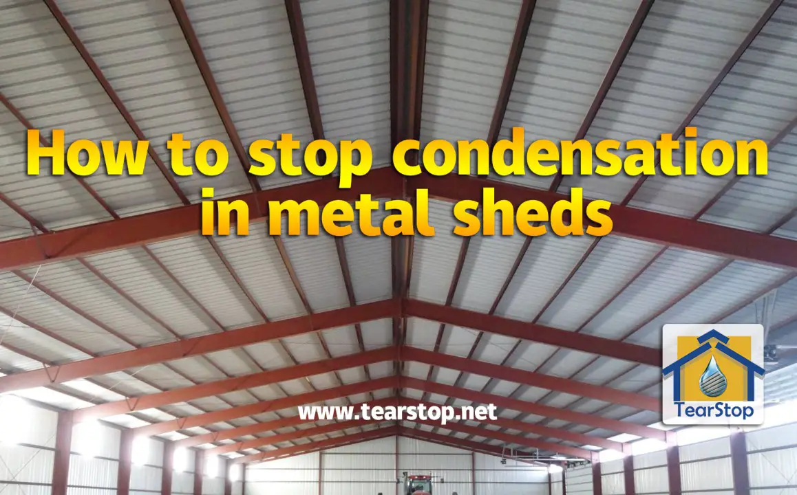 How to Stop Condensation on a Metal Shed Roof