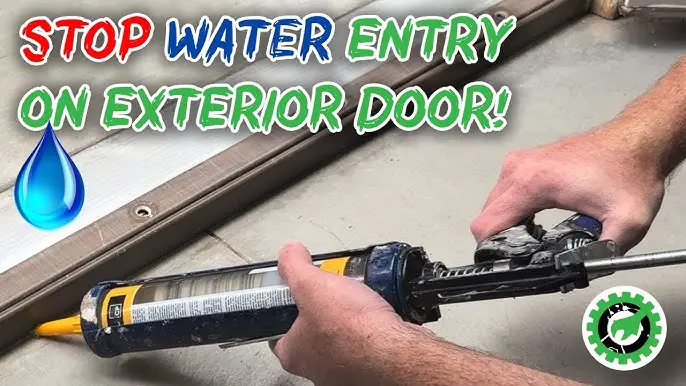How to Stop Water Coming in under a Door Threshold