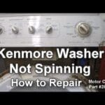 Kenmore 80 Series Washer Won'T Spin