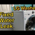 Lg Front Load Washer Leaking