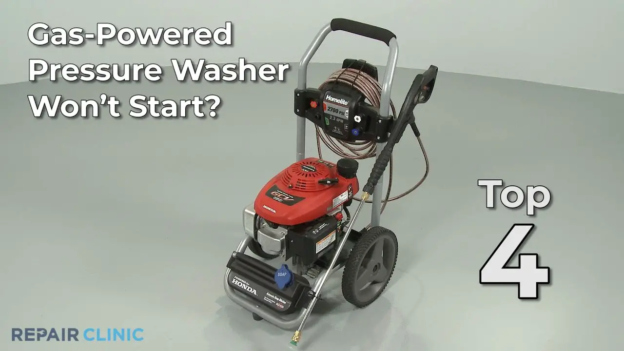 Power Washer Won'T Start
