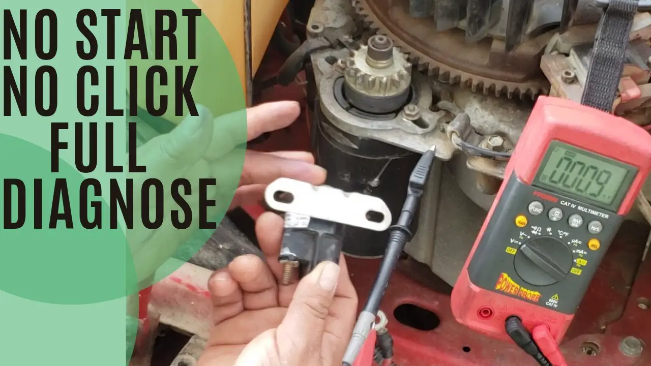 Riding Lawnmower Won'T Start And No Clicking