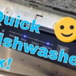 Samsung Dishwasher Smart Auto And Heavy Blinking