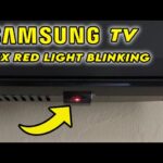 Samsung Tv Blinking Red Light