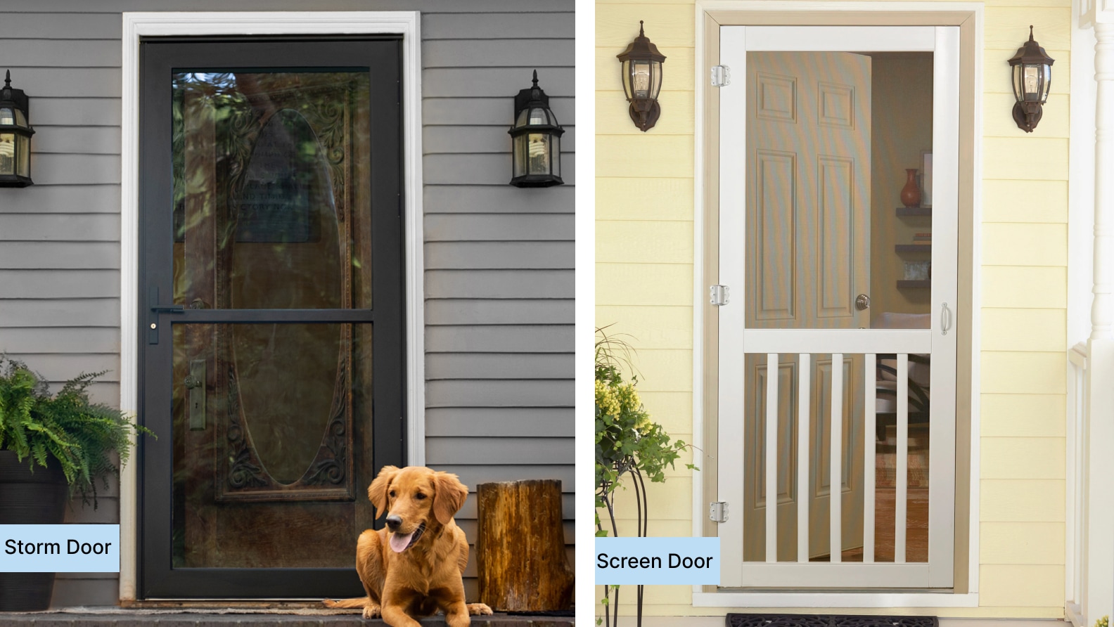 Screen Door Vs Storm Door