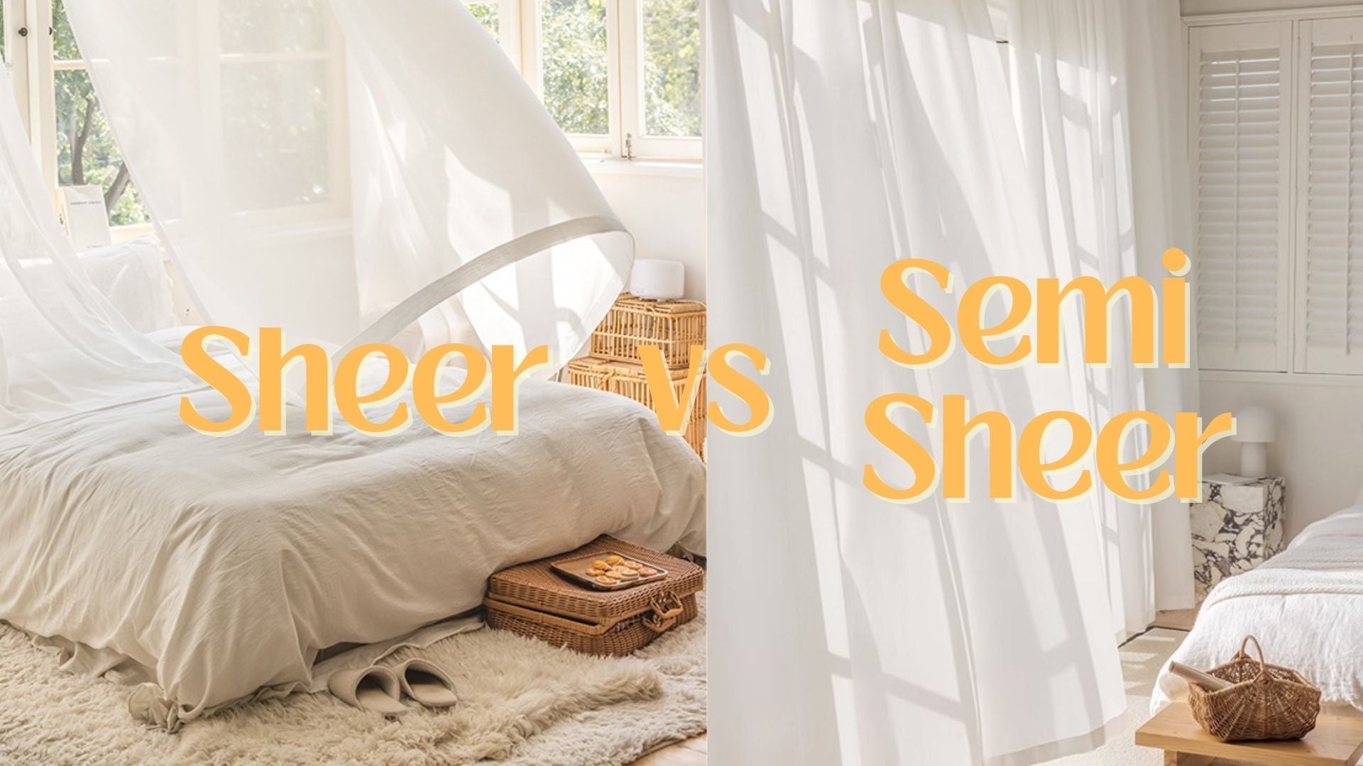 Sheer Vs Semi Sheer Curtains