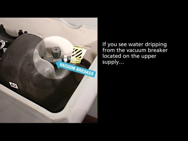 Sloan Flushmate Leaking Water in the Tank