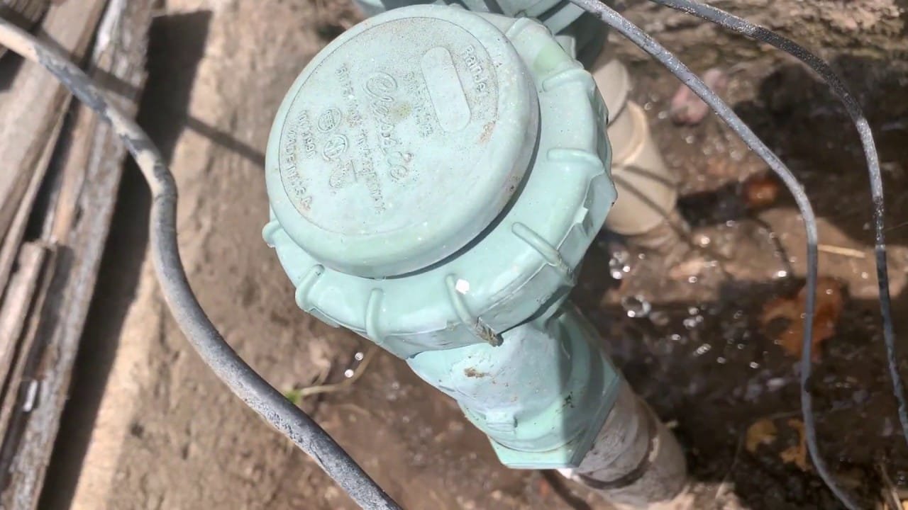 Sprinkler Anti Siphon Valve Leaking