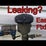 Sprinkler Backflow Preventer Leaking