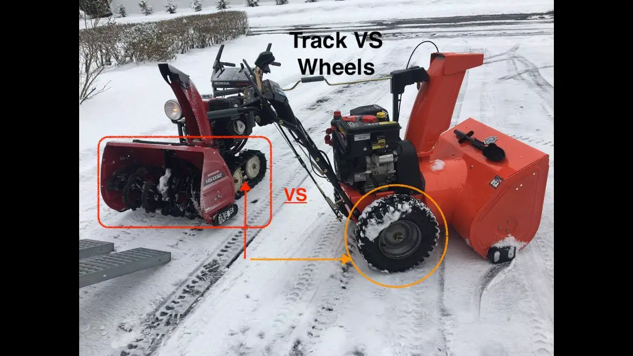 Track Snow Blowers Vs Wheel Snow Blowers