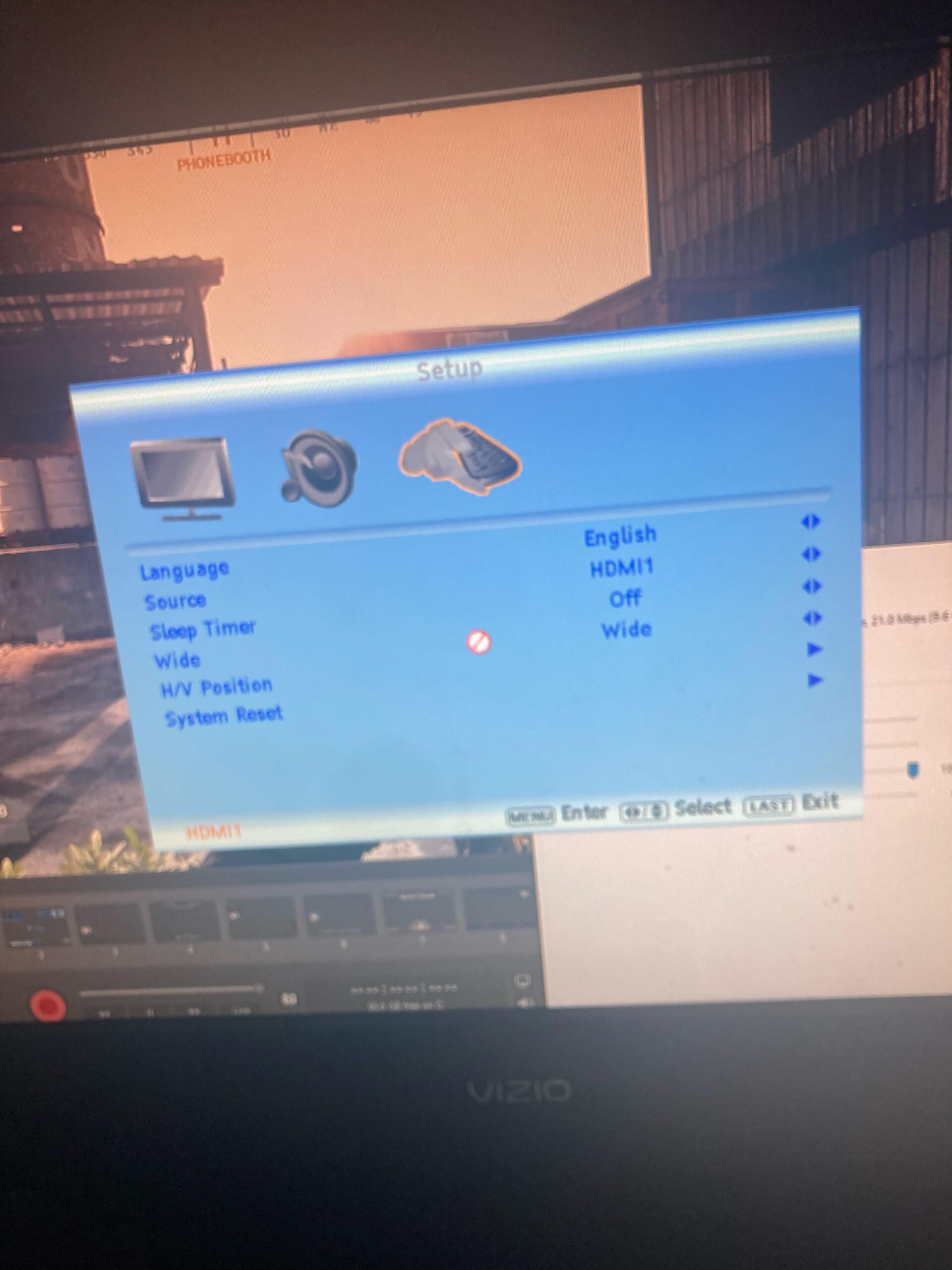 Vizio Tv Stuck on Wide Mode