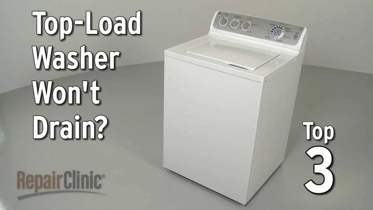 Washing Machine Not Draining Completely