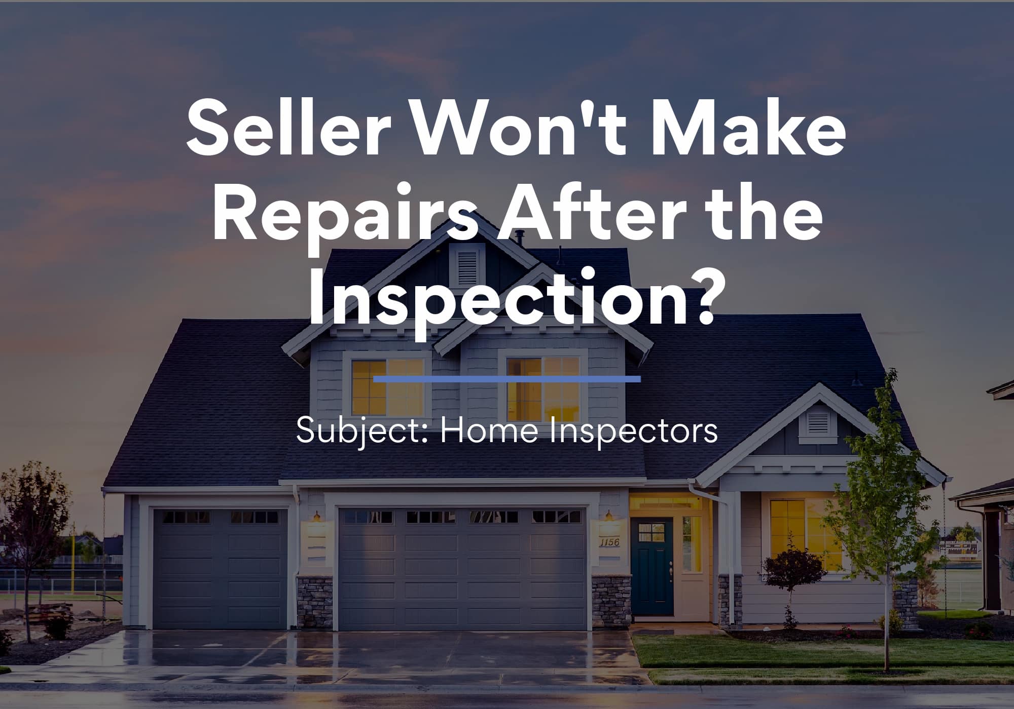 What to Do When a Home Seller Won'T Negotiate