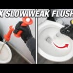 Why Does My Toilet Flush Slow