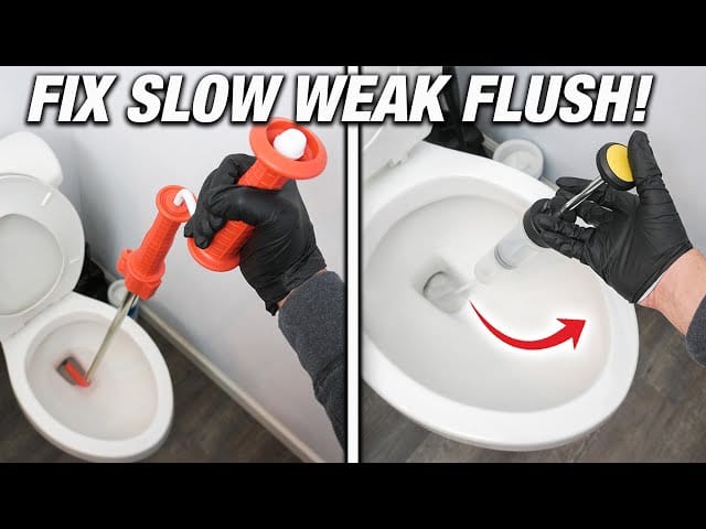 Why Does My Toilet Flush Slow
