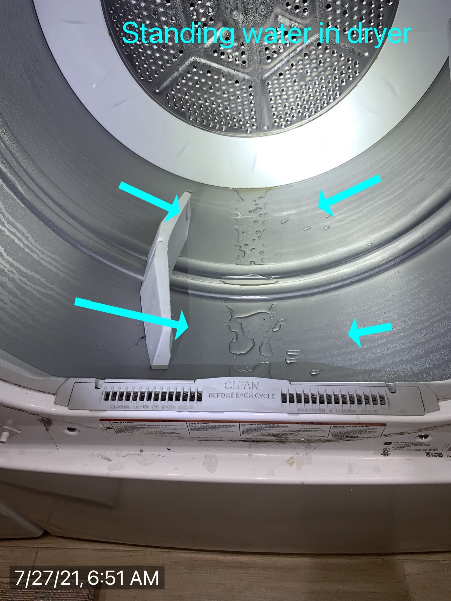 Why is There Water in My Dryer