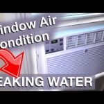 Window Air Conditioner Leaking Water Outside