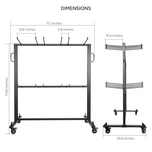 Best Chair Racks For Folding Chairs