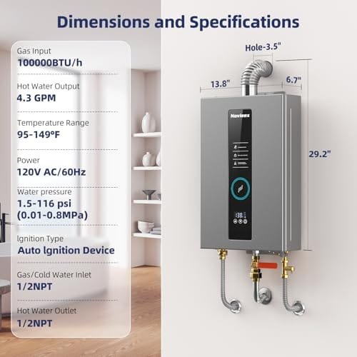 Best Tankless Water Heater For Large Family