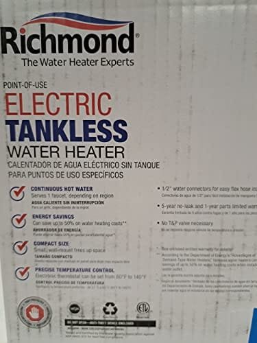 Richmond Tankless Water Heater Reviews