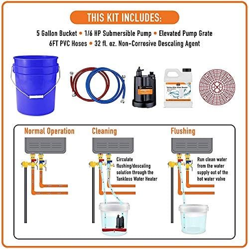 Best Tankless Water Heater Flush Kit