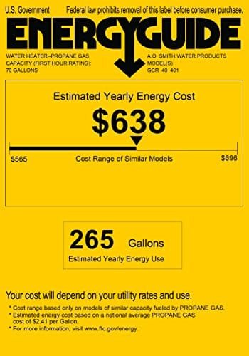 Best Gas Water Heater 40 Gallon