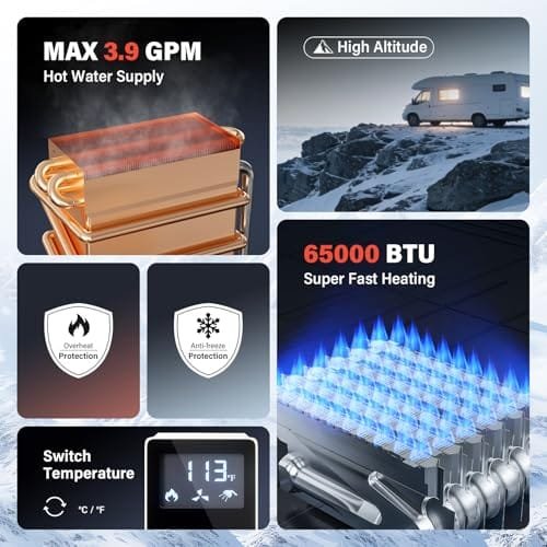 Best Tankless Water Heater For RV