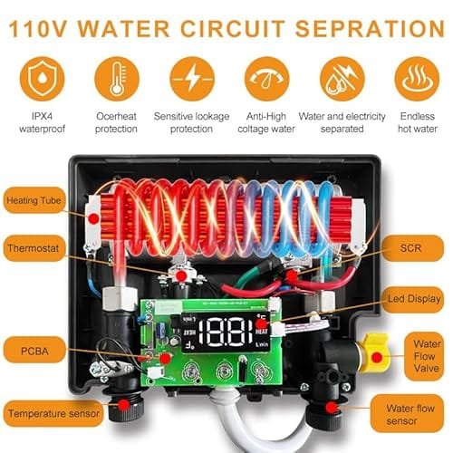 Best 110 Volt Tankless Water Heater For RV