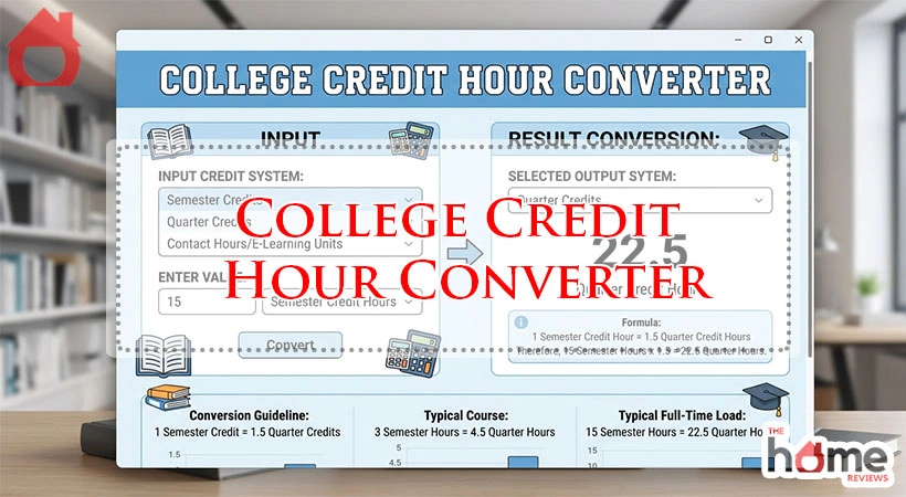 College Credit Hour Converter