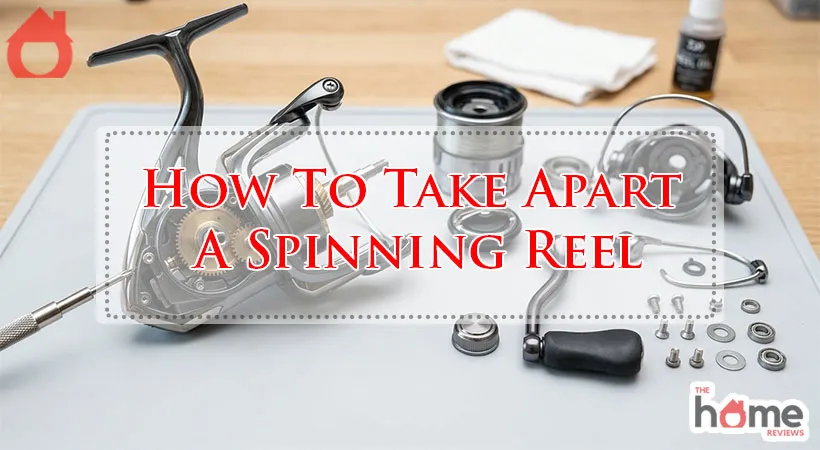 How To Take Apart A Spinning Reel
